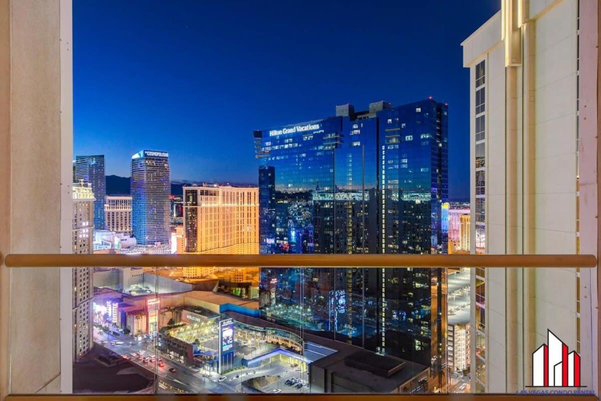 Mgm Signature-33-711 F1 Track & Strip View Balcony Las Vegas Exterior foto